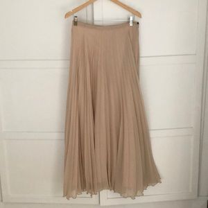 Zara pleated skirt